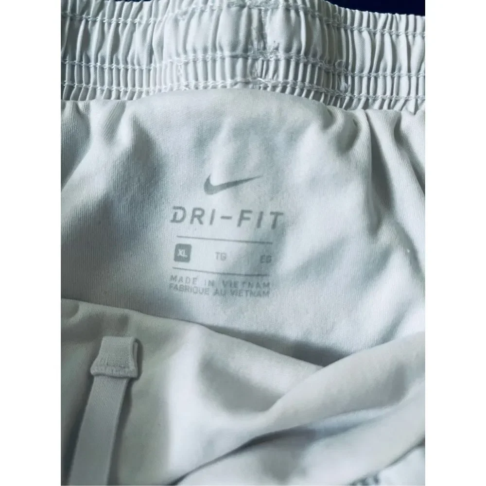 Nike Dri-Fit running shorts white size XL - Picture 4 of 6